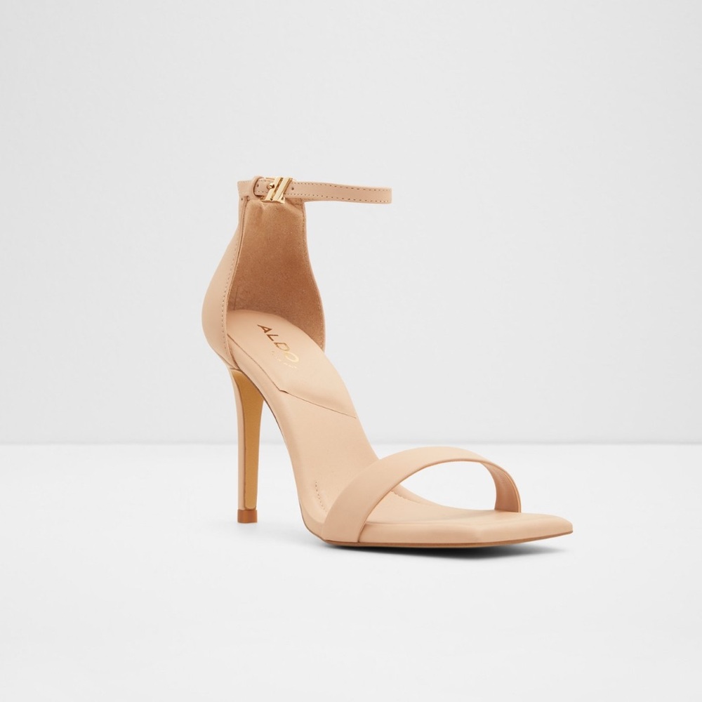 Aldo Renza heels nude size 8.5 worn once